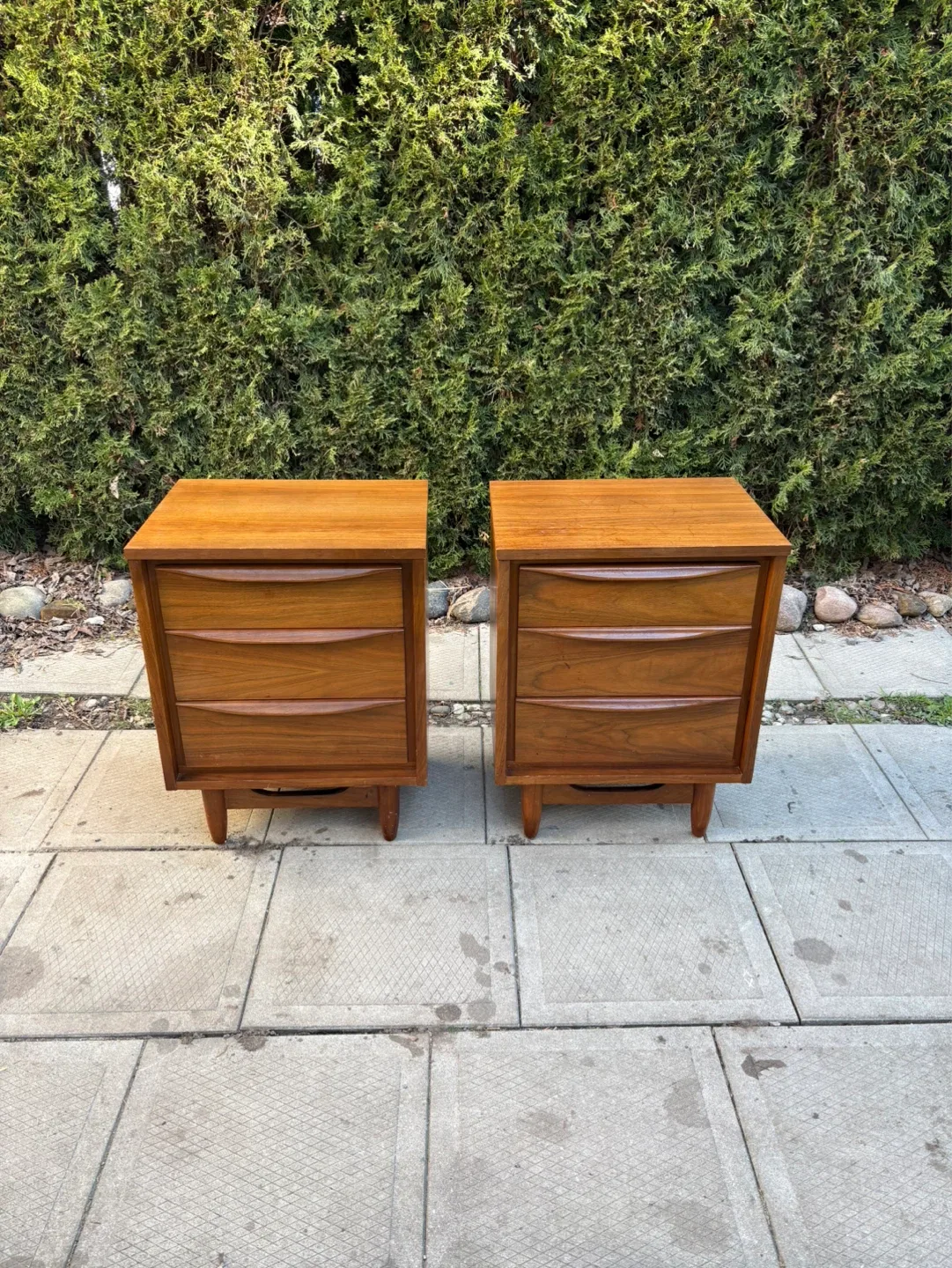 PENDING- MCM Walnut Nightstands - photo 2