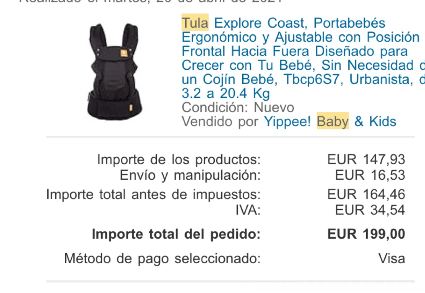 Tula Mesh Explore Baby Carrier - photo 2