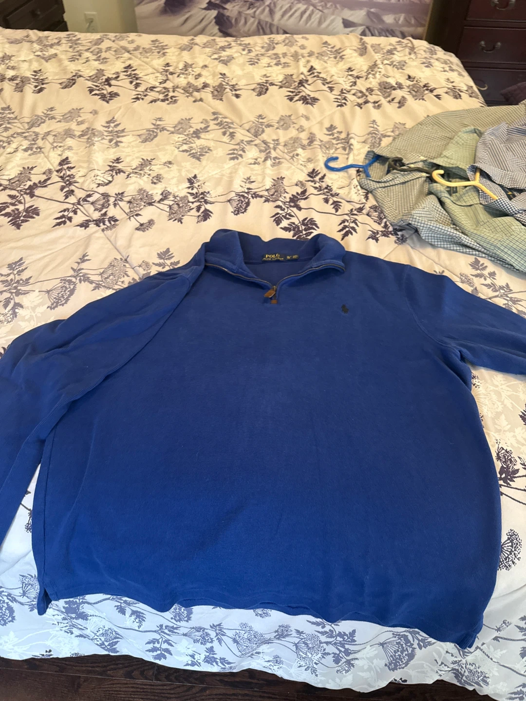 Polo Ralph Lauren Quarter Zip Pullover Sweater