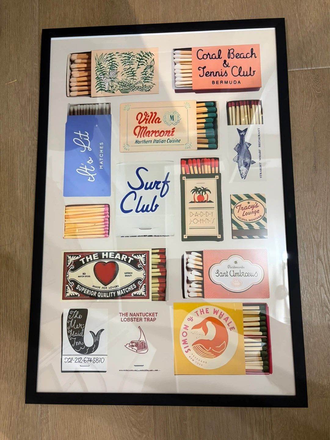 Assorted Vintage Matchbox Collection Wall Art CANVAS PRINT - photo 2