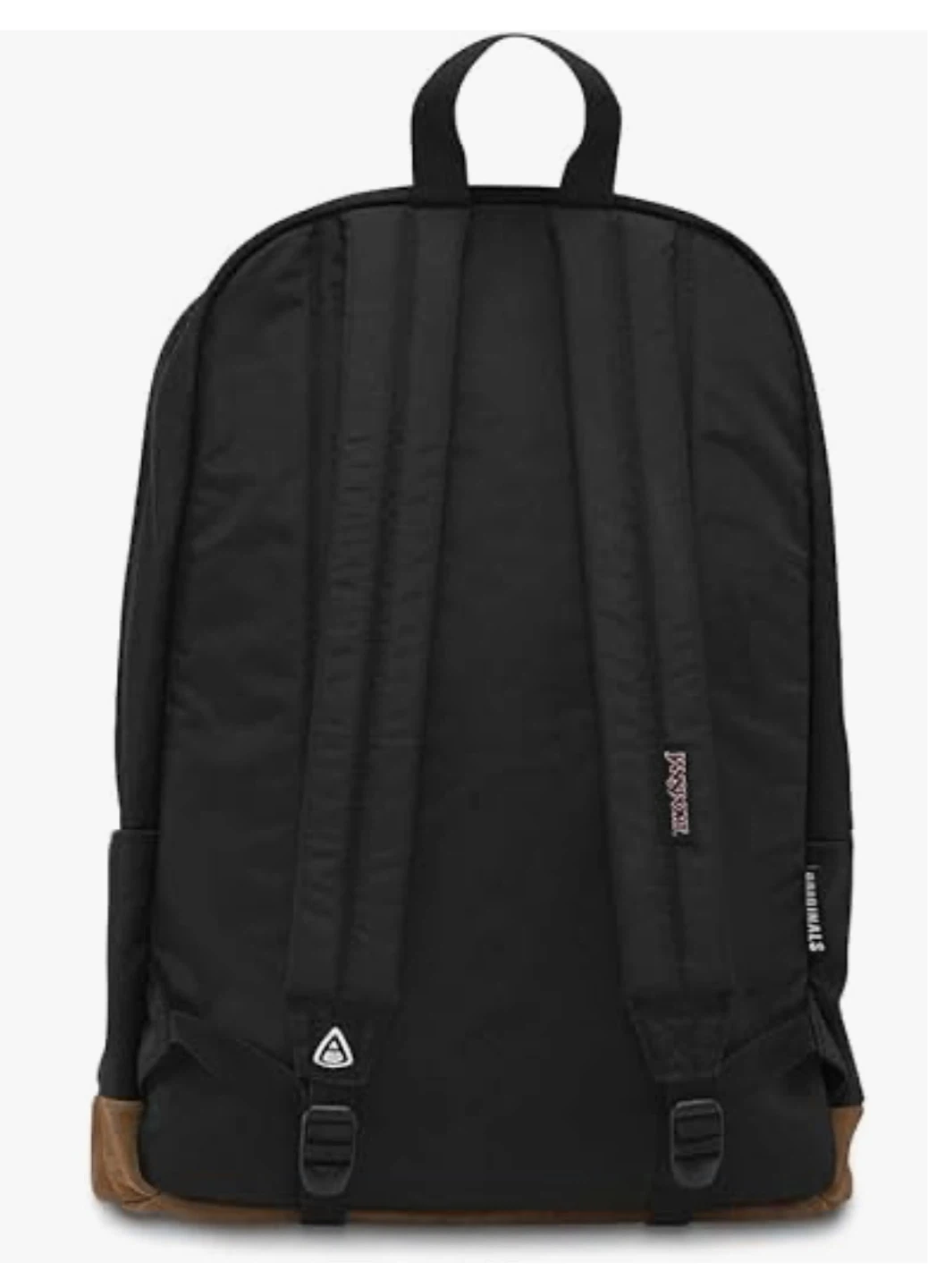 Jansport Backpack - Black with Tan Suede Bottom - photo 3