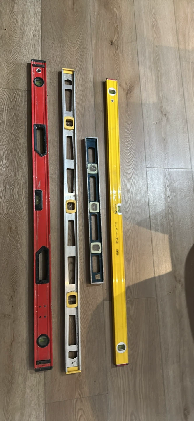 Lot of 4 Levels - Red, Silver, Blue, Yellow
