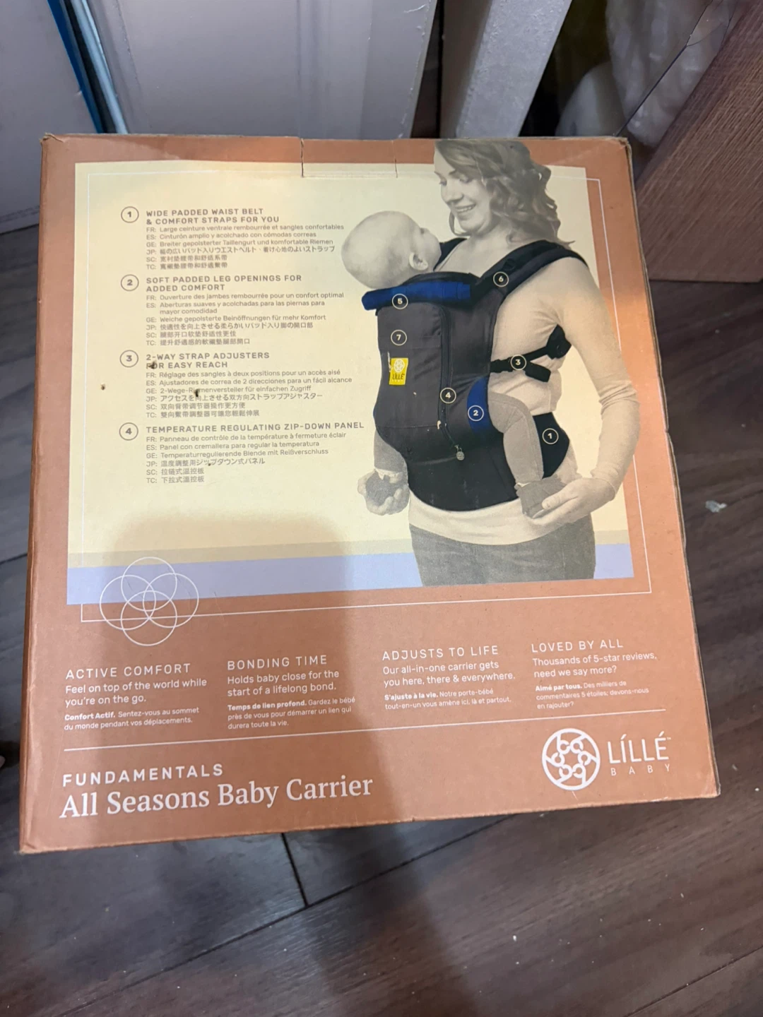 Lillebaby All Seasons Baby Carrier - Steel Grey - photo 3