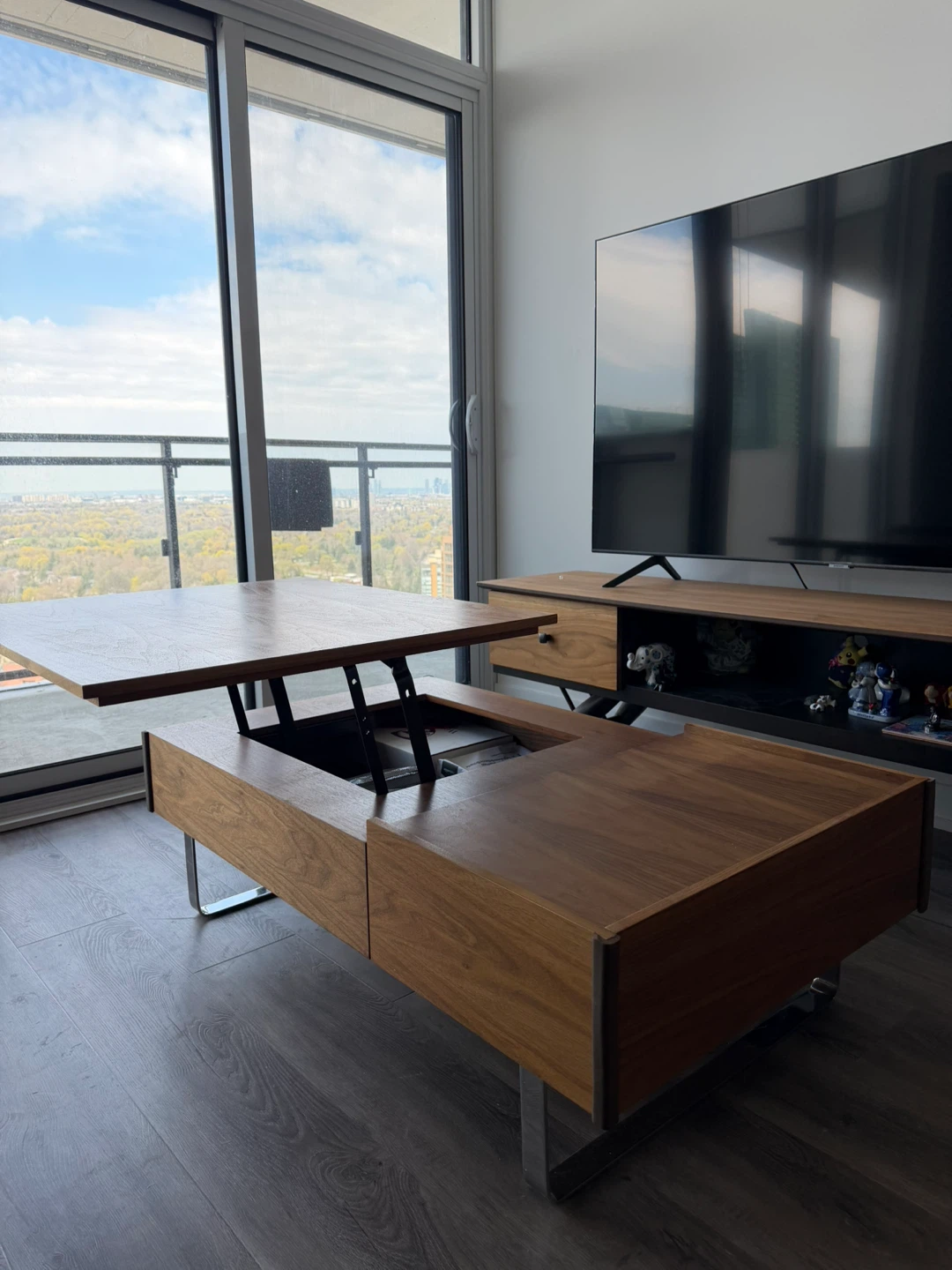 Walnut Lift-Top Coffee Table - photo 2