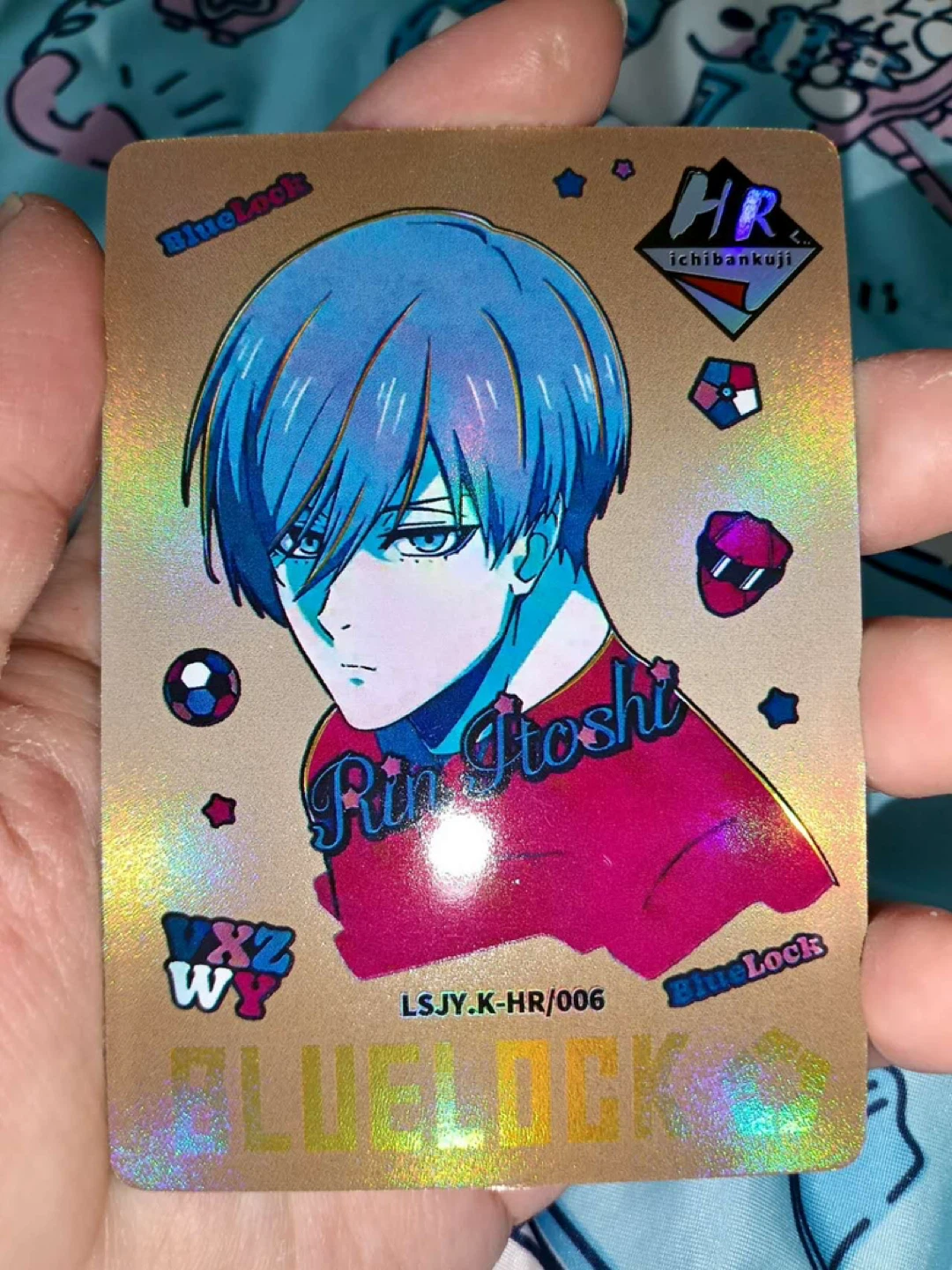 Blue Lock Rin Itoshi HR Trading Card