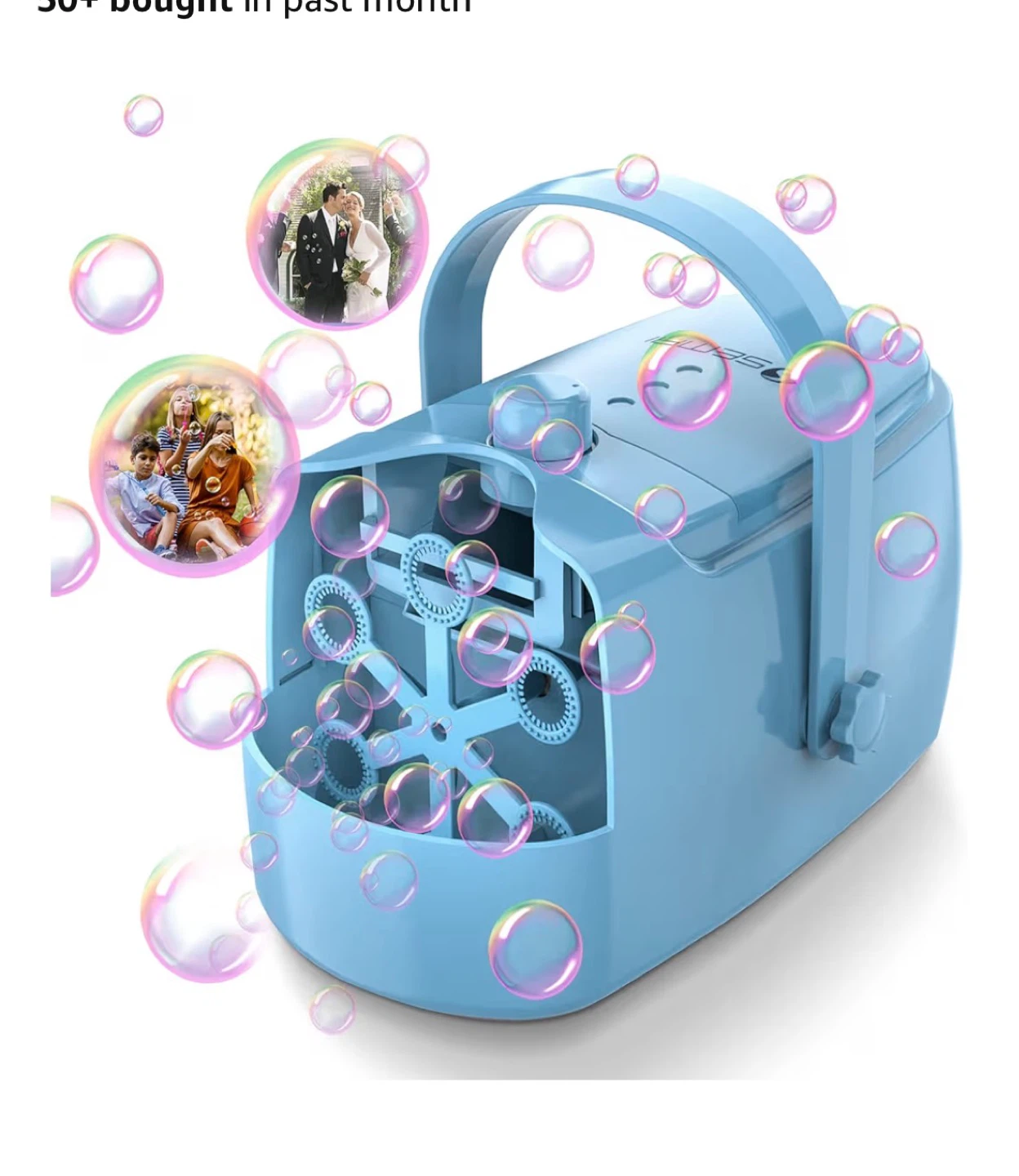 Automatic Bubble Machine for Kids