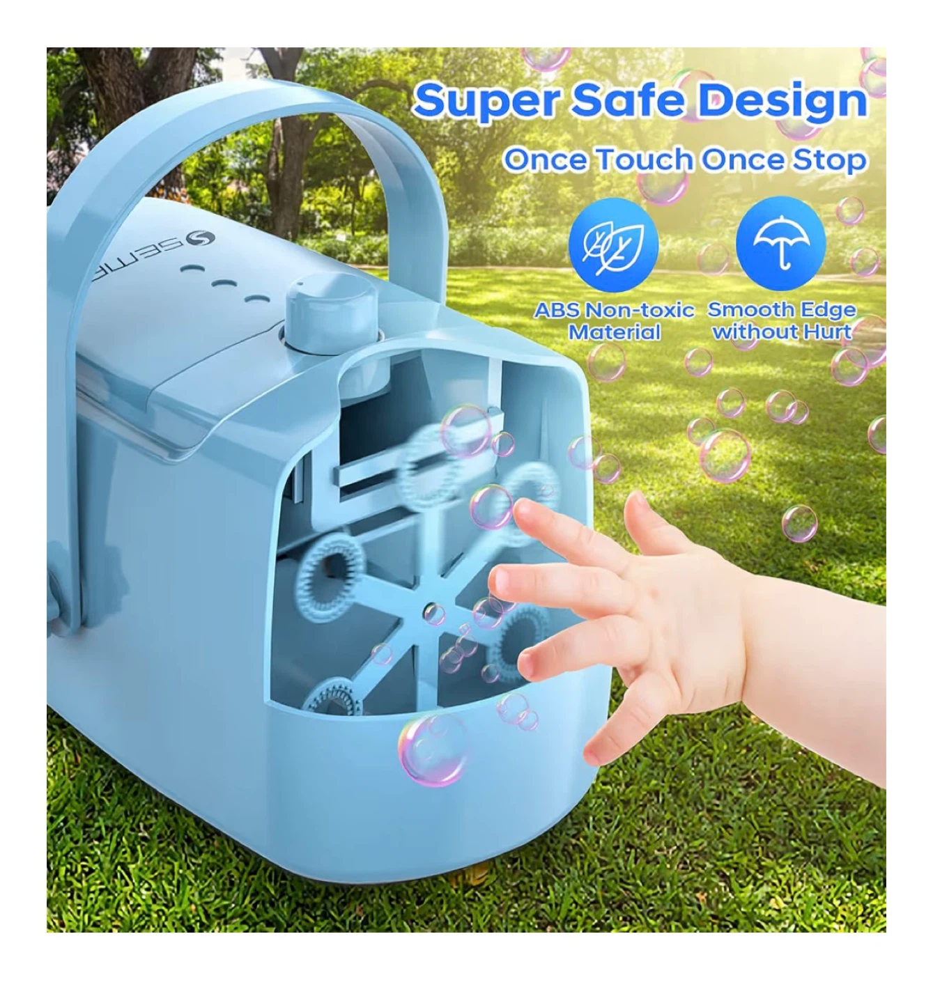 Automatic Bubble Machine for Kids - photo 3