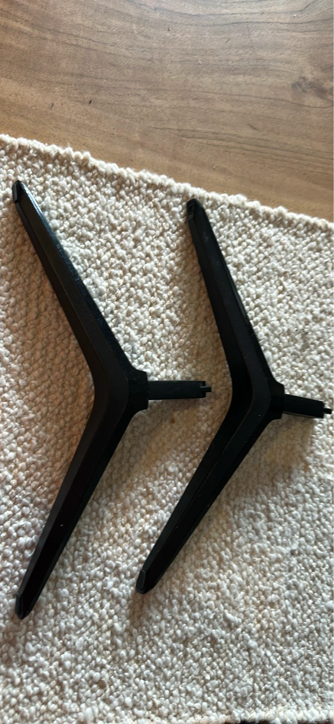 Black TV Stand Legs