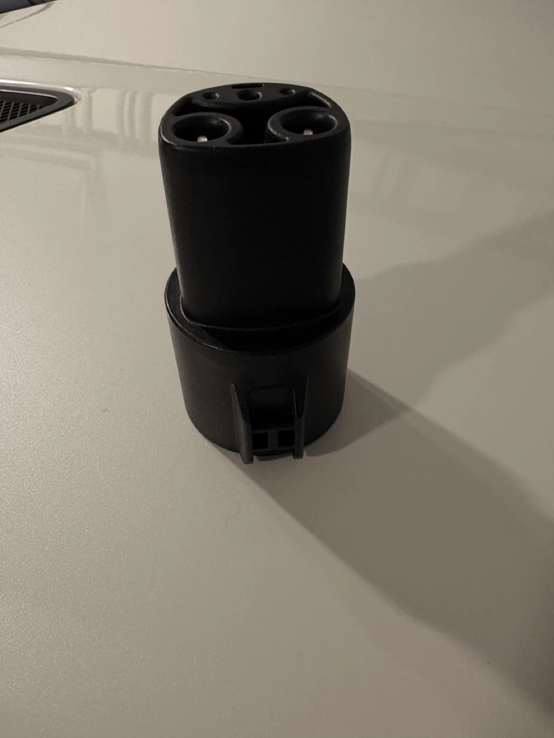 Black EV Charging Adapter for Teslas - photo 2
