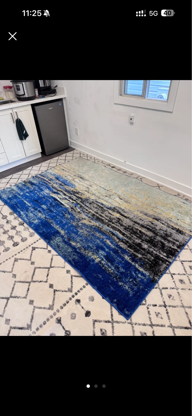 Area Rug - Blue ONLY LEFT