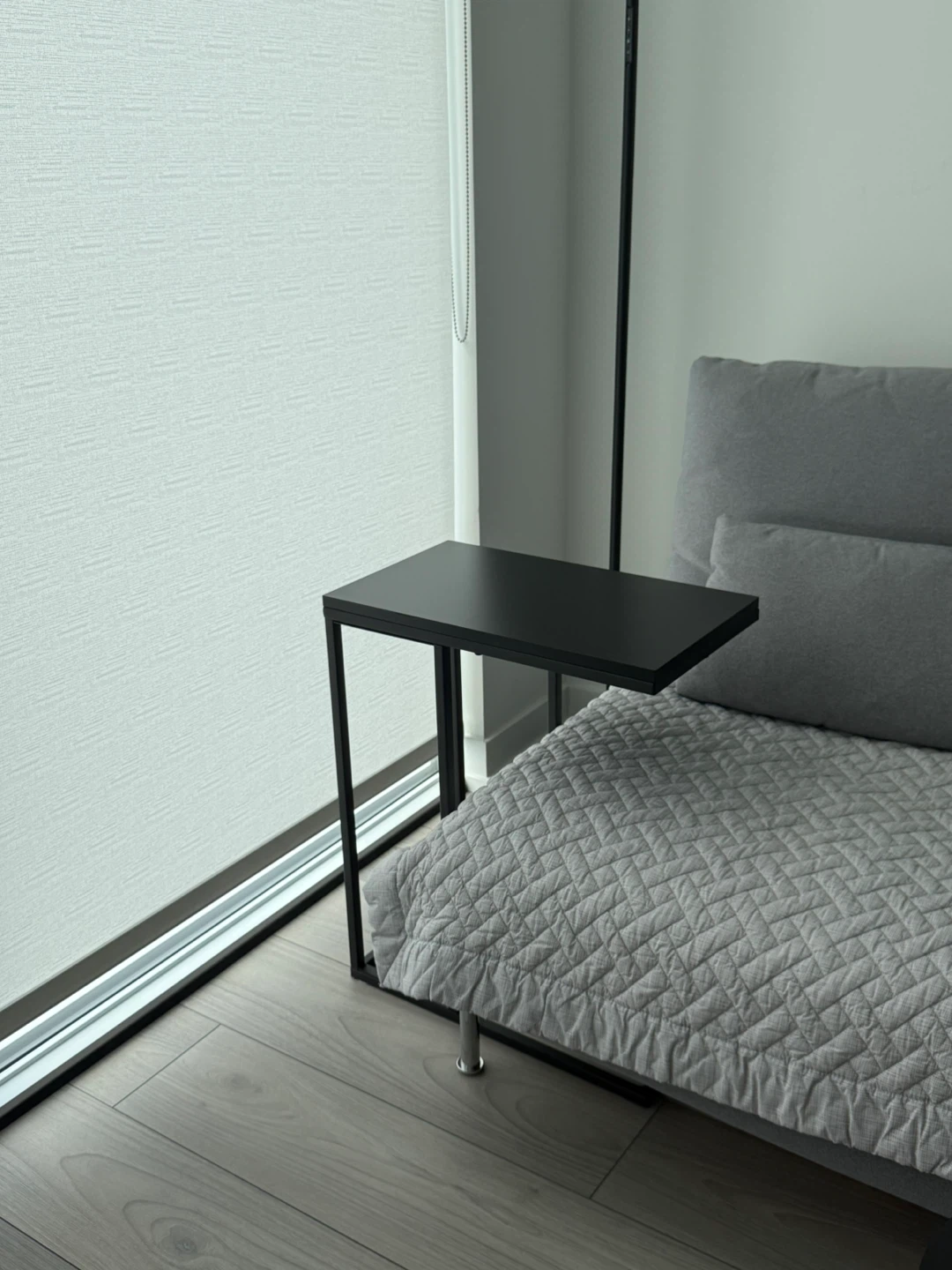 Black Metal C-Table / Side Table - photo 2