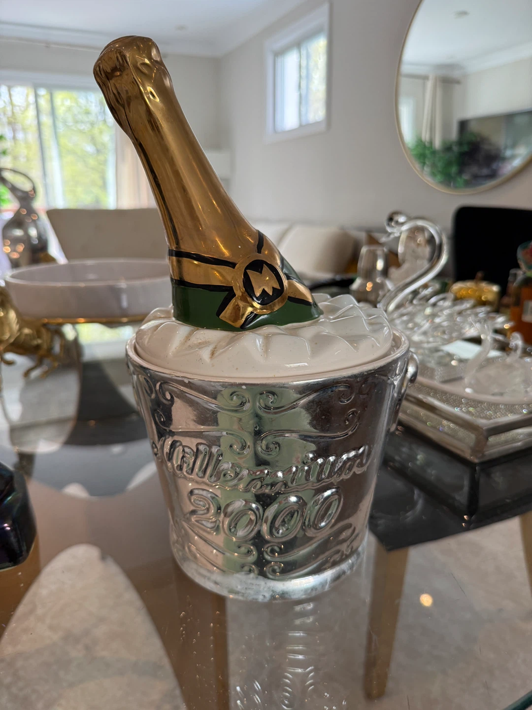 Millennium 2000 Champagne Ice Bucket