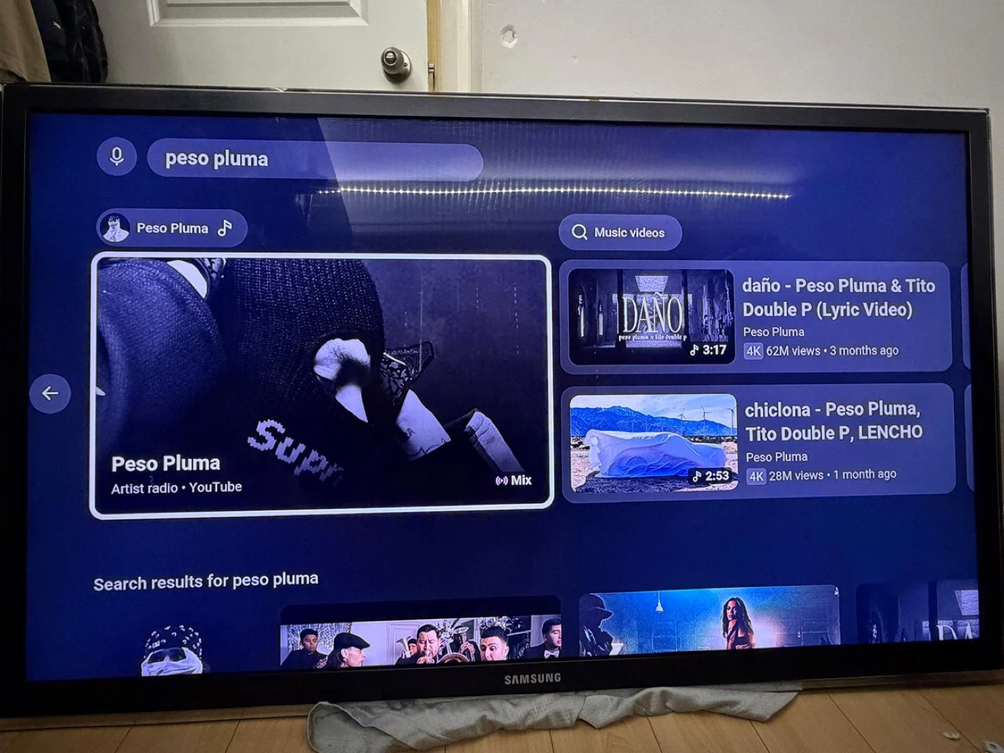 Samsung TV 55” (not smart tv)