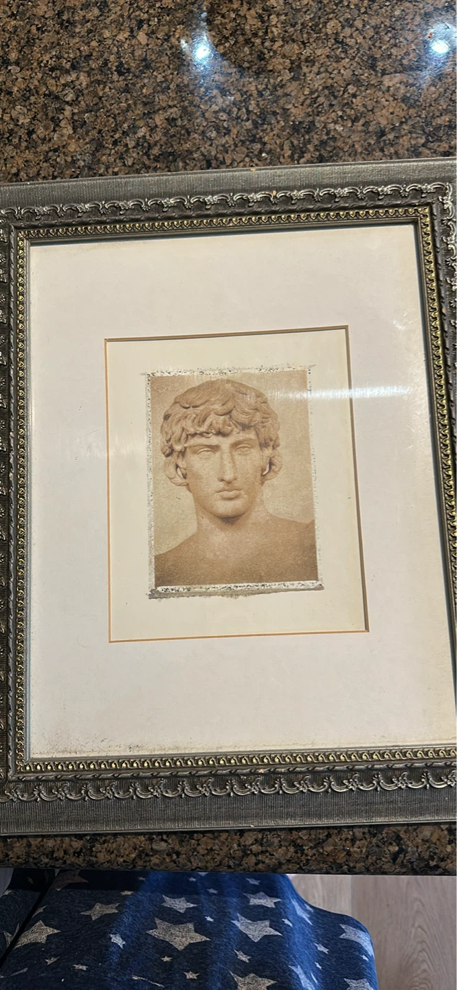 Framed Art Prints of Classical Sculptures (Set of 2) - photo 2