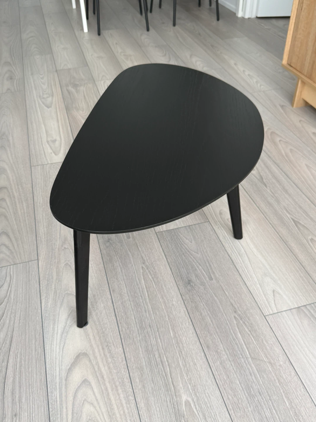 Black Teardrop Coffee Table - photo 2