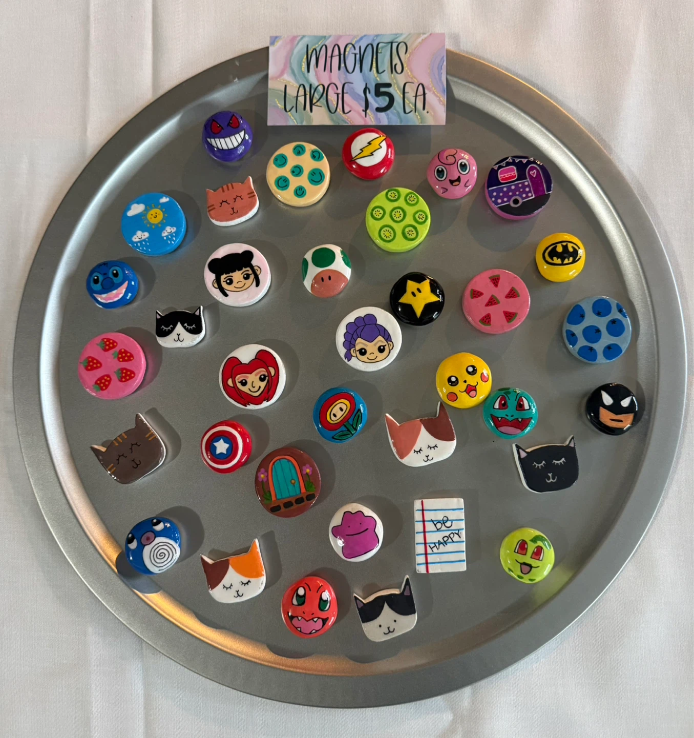 Handmade Character Magnets