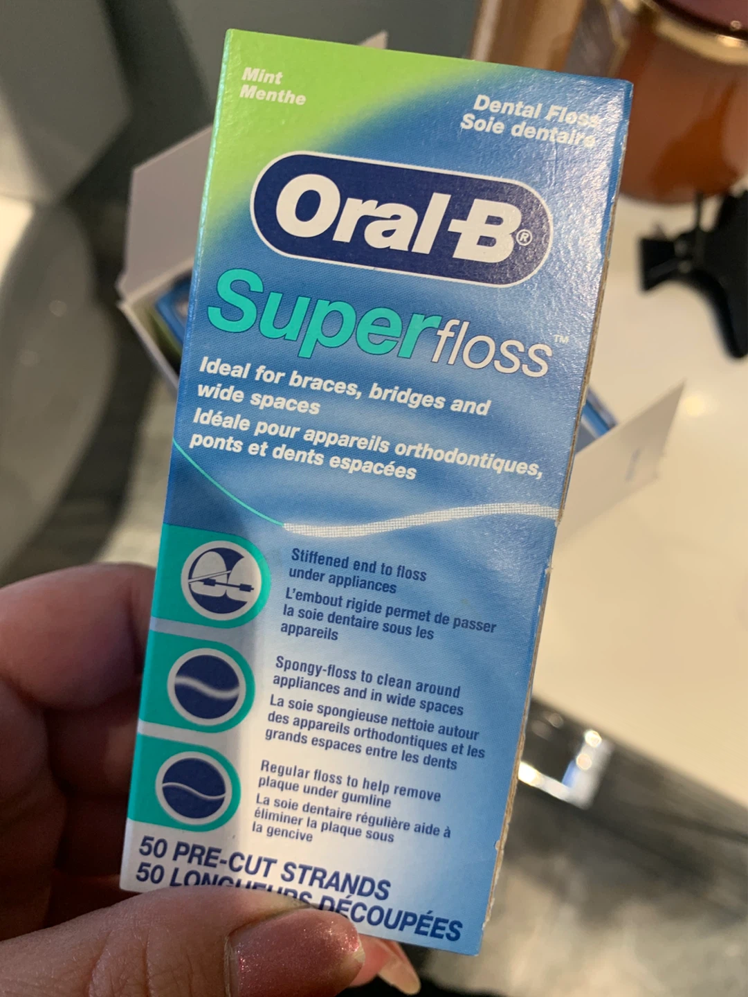 Oral-B Superfloss Dental Floss - Mint