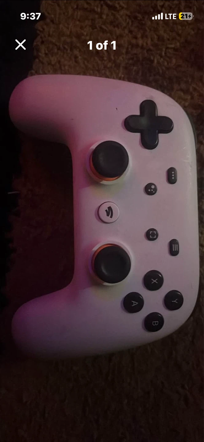 Google Stadia Controller - White