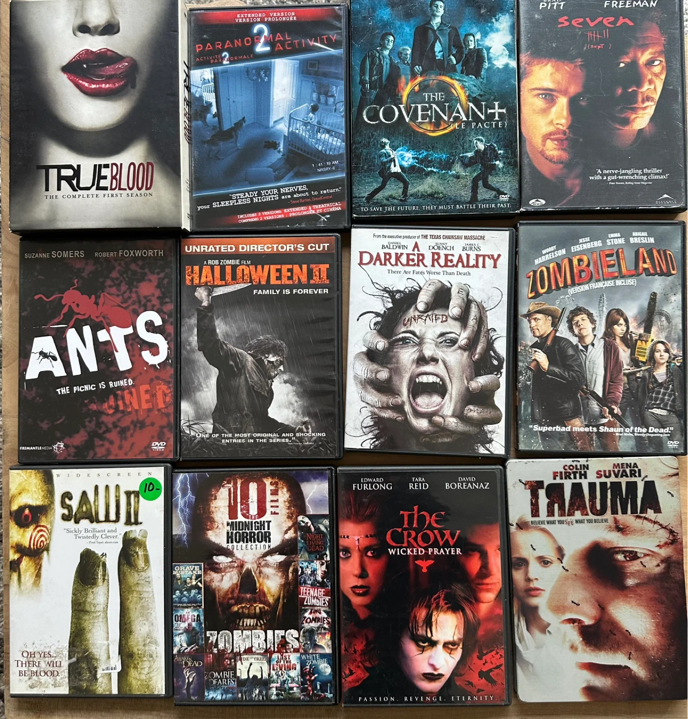 Collection of Horror and Sci-Fi DVDs