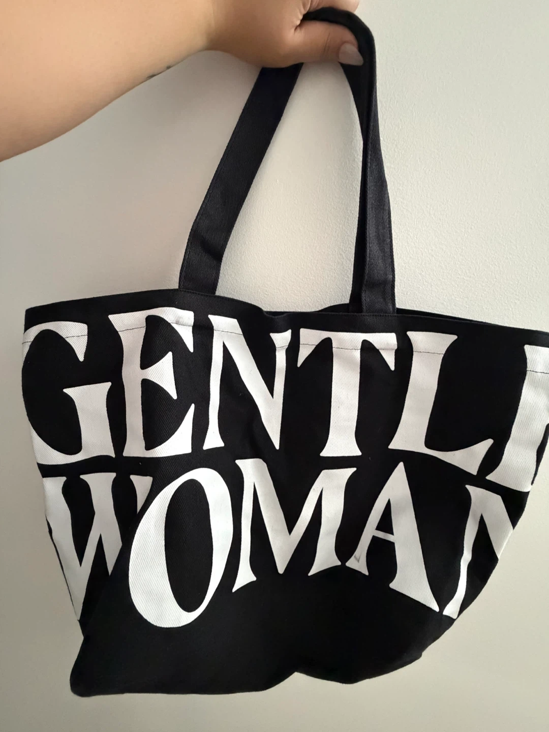 GENTLEWOMAN Black Tote Bag - photo 4