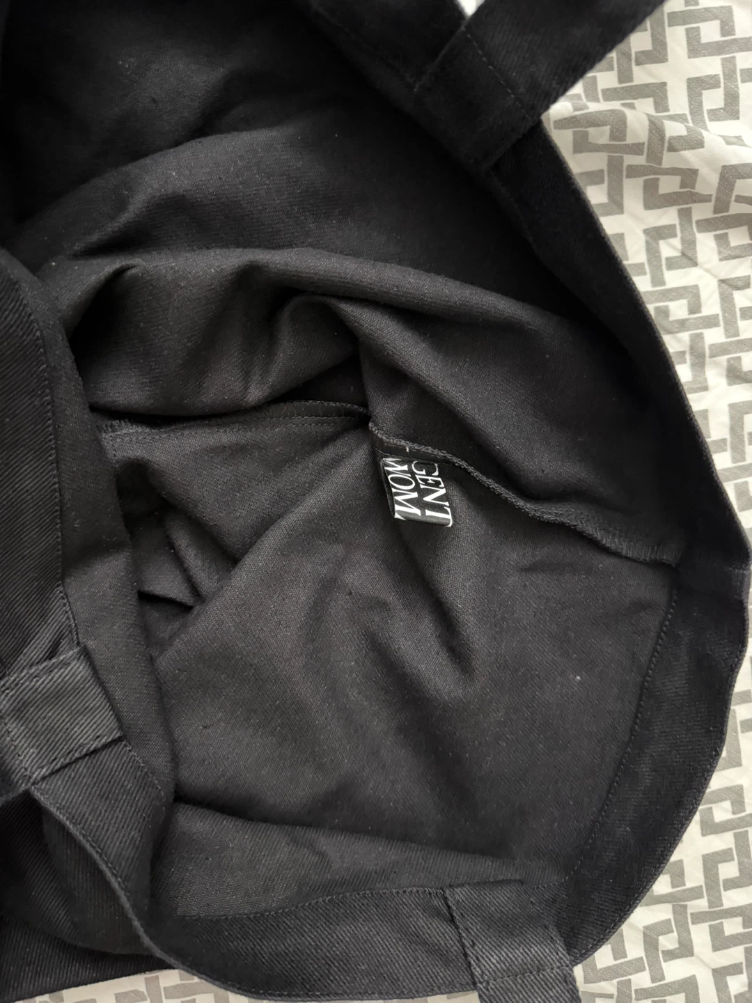 GENTLEWOMAN Black Tote Bag - photo 3