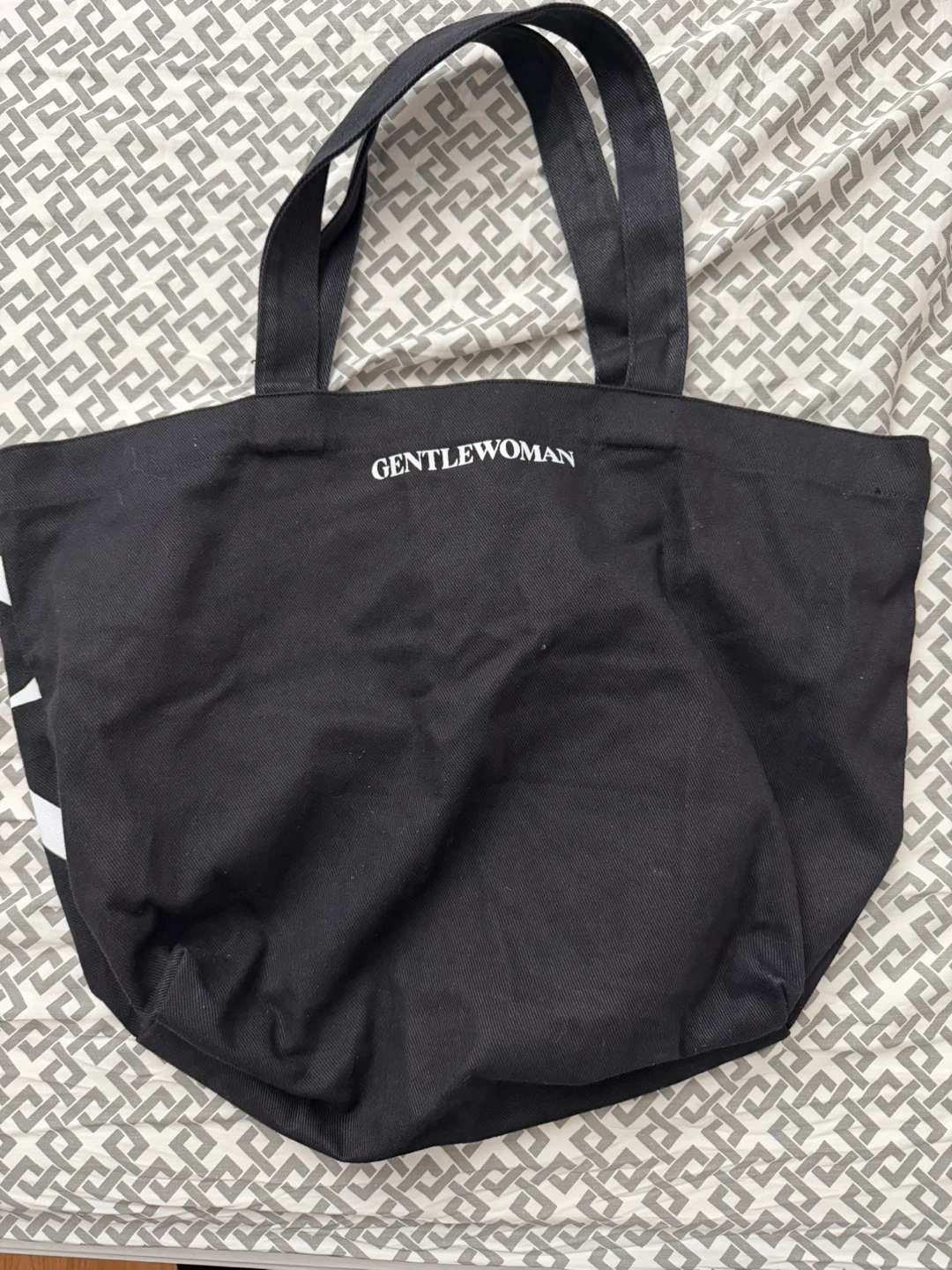 GENTLEWOMAN Black Tote Bag - photo 2