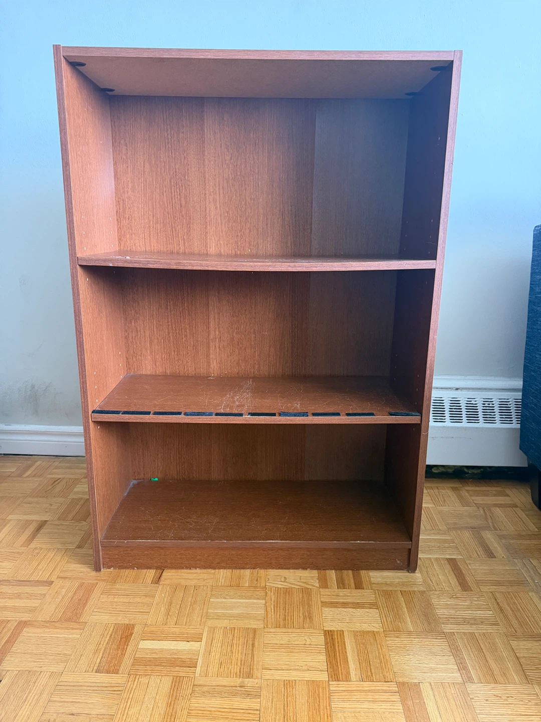 3-Shelf Wooden Bookcase - photo 2