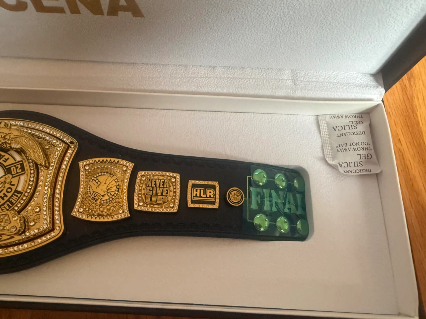 WWE John Cena "The Last Time Is Now" Championship Belt - photo 2