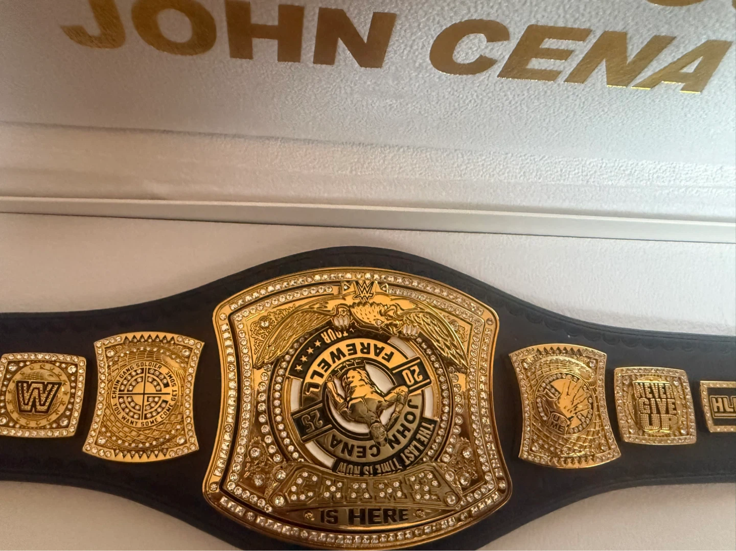 WWE John Cena "The Last Time Is Now" Championship Belt - photo 4