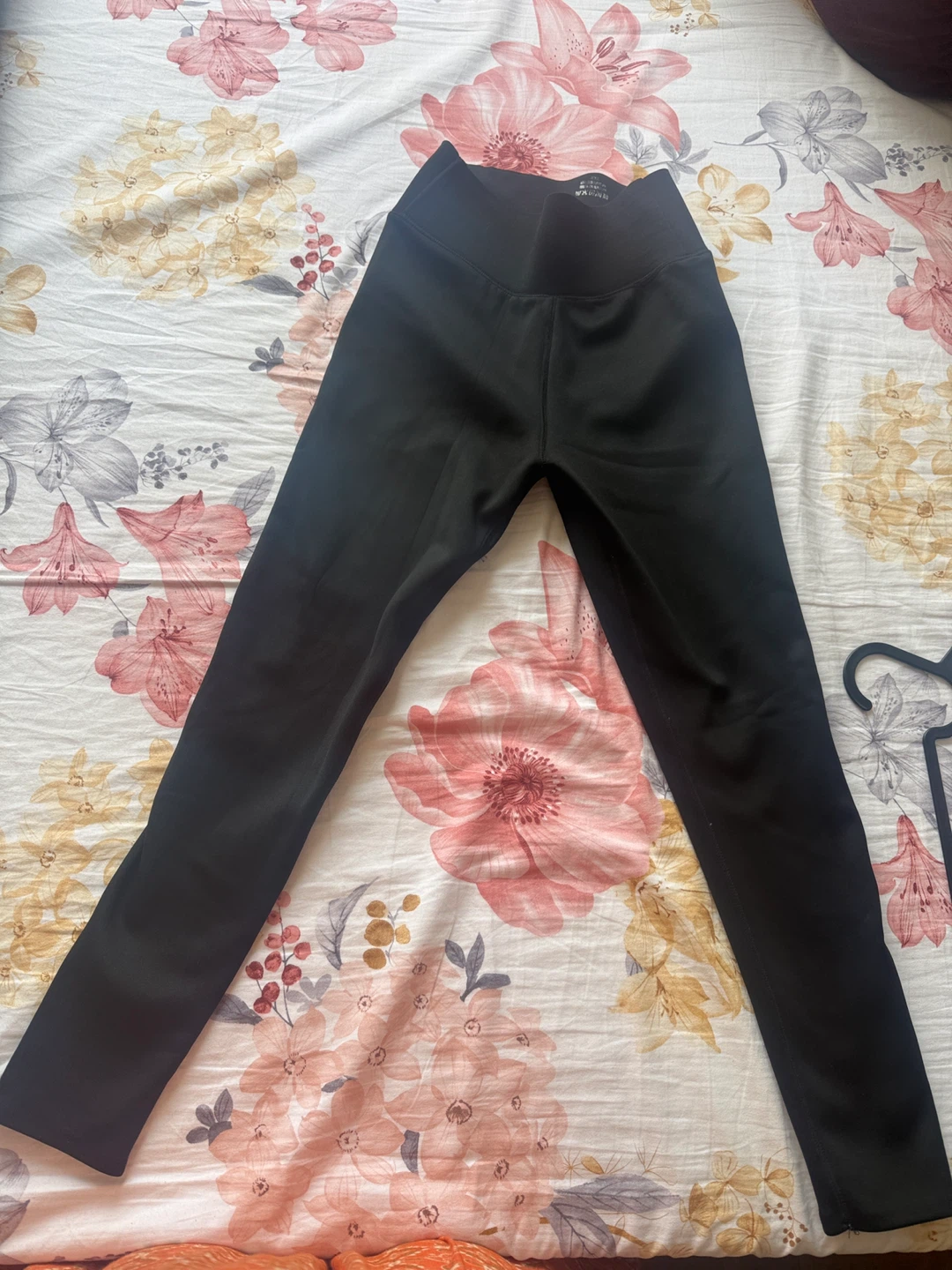 Black Fleece-Lined Leggings