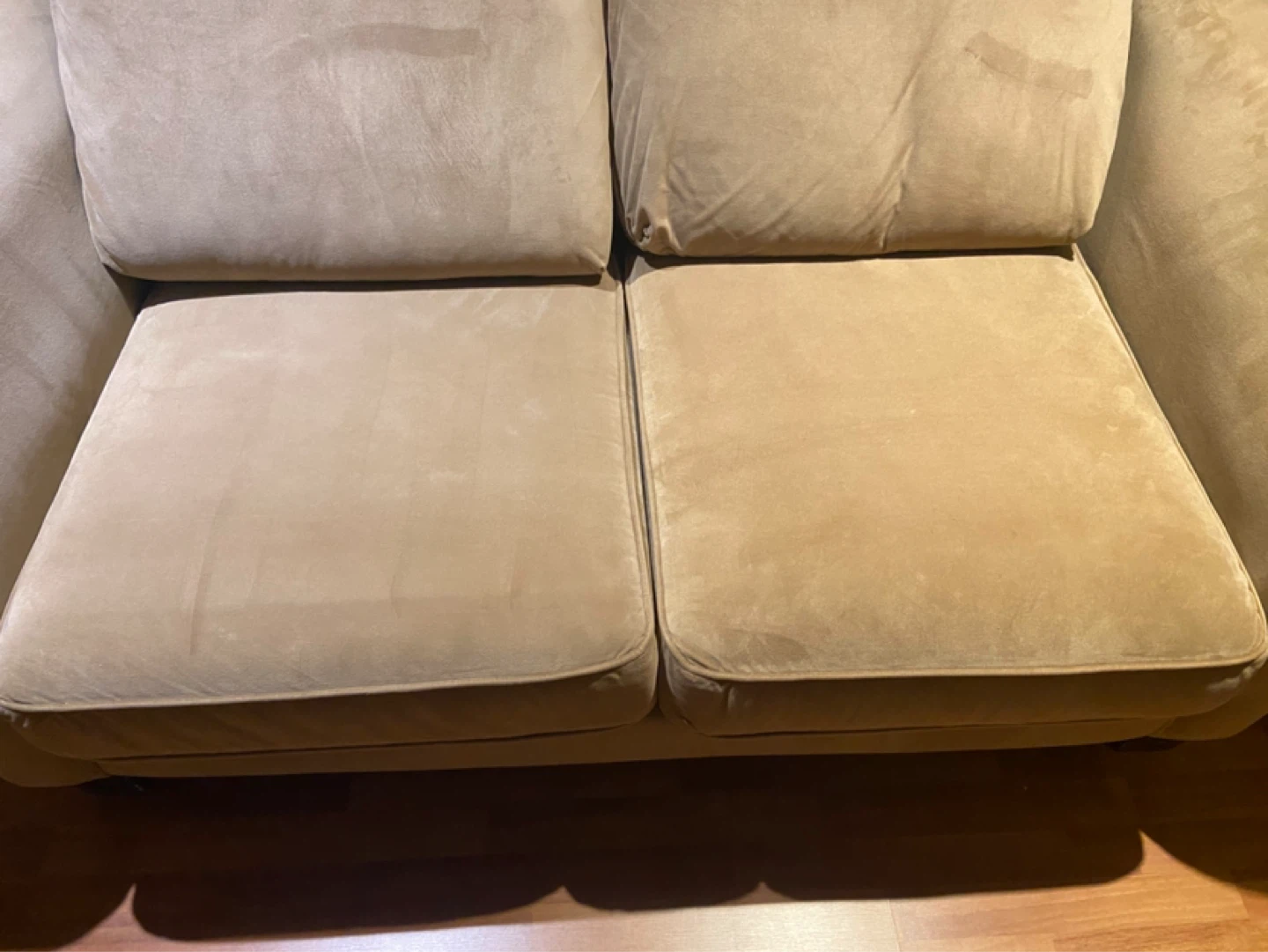 2 Tan Sofa Set - photo 4