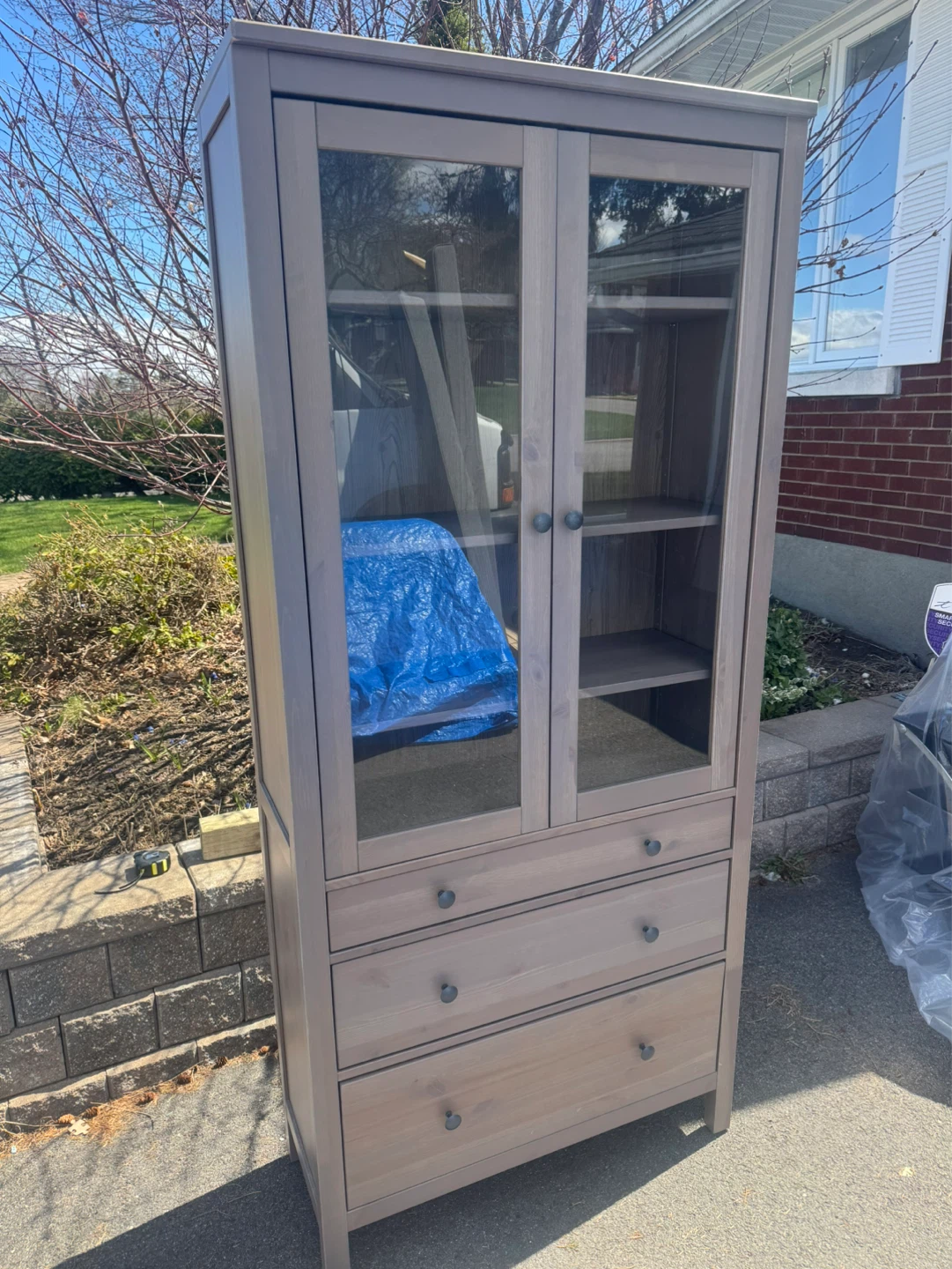 Display Cabinet with Drawers