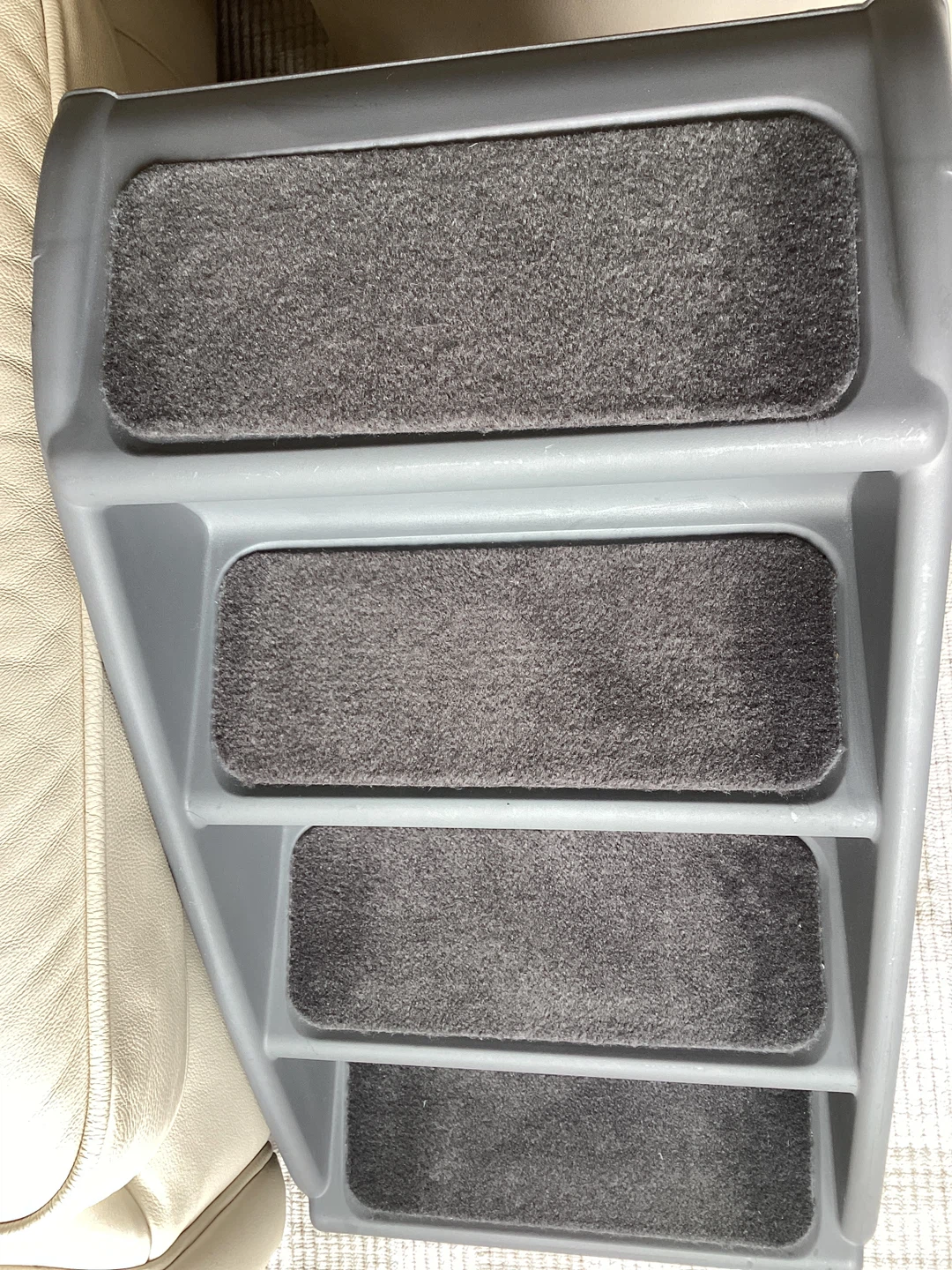 Grey 4-Step Pet Stairs - photo 4