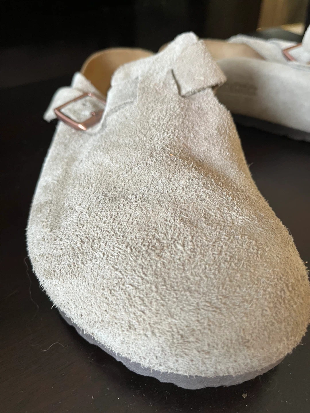 Birkenstock Arizona Suede Clogs Size 41 - photo 4
