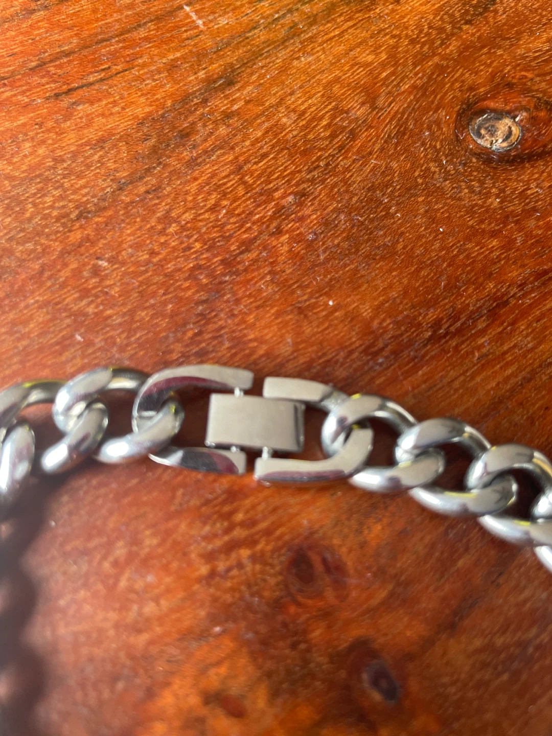 Men's Stainless Steel Bracelet with ID Plate - photo 3