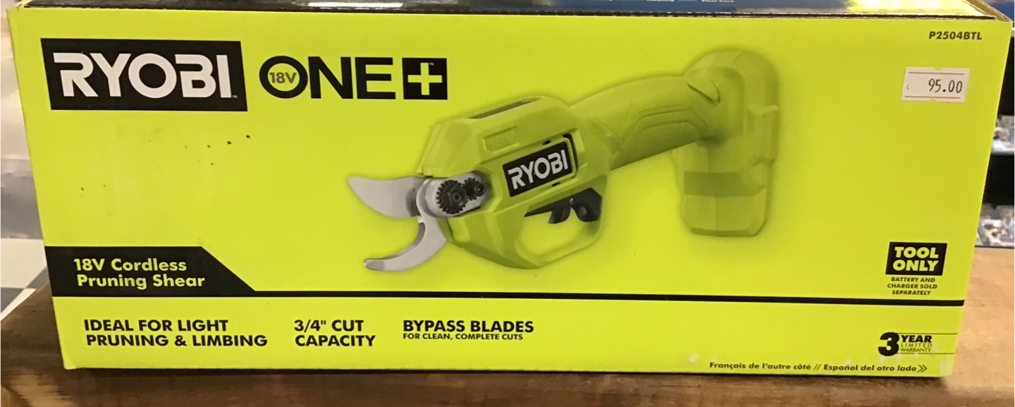 Ryobi 18V Cordless Pruning Shear