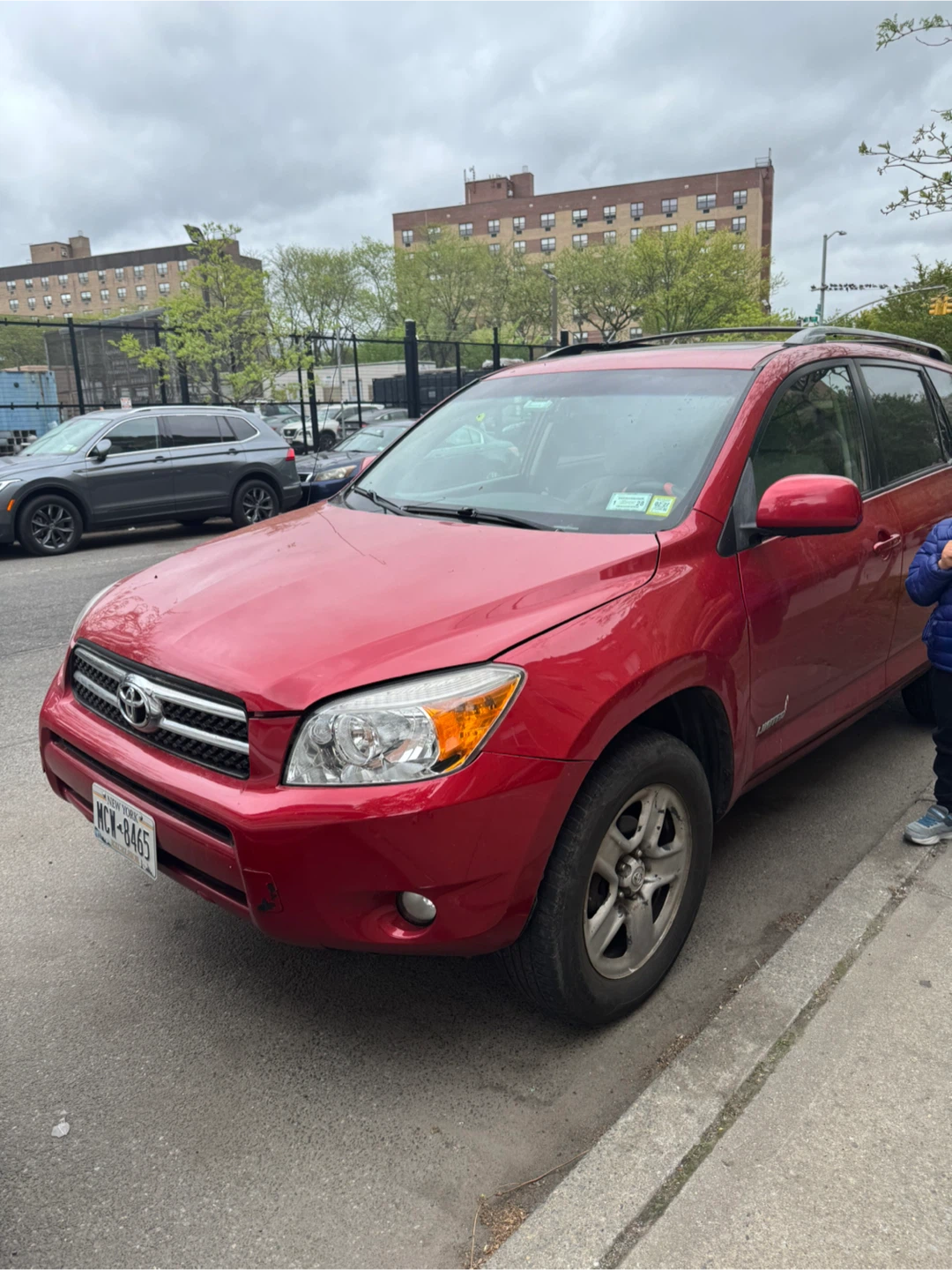 Red Toyota RAV4 Limited AWD