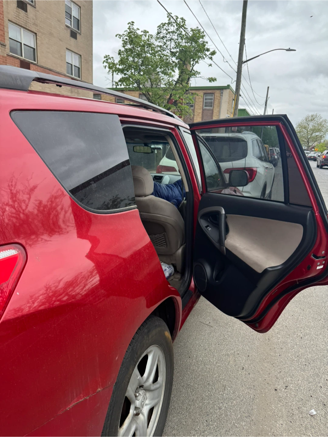 Red Toyota RAV4 Limited AWD - photo 3