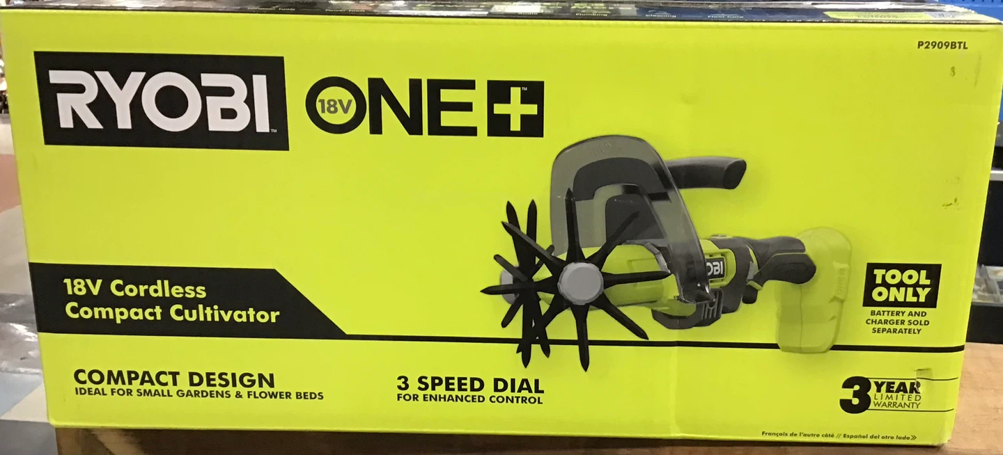 Ryobi 18V Cordless Compact Cultivator