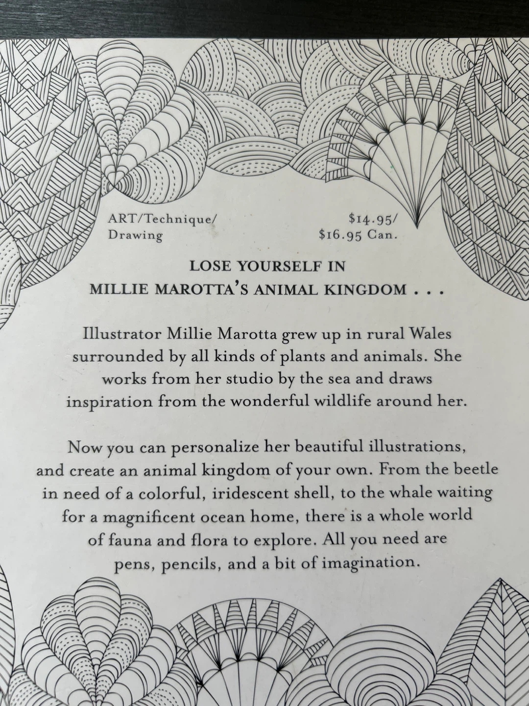 Millie Marotta's Animal Kingdom Coloring Book - photo 3
