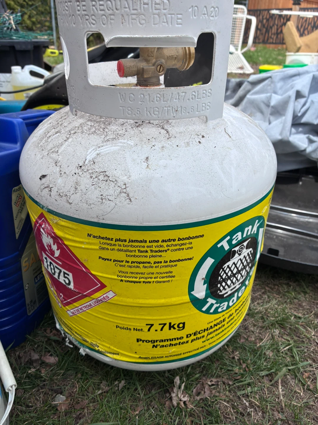 Two Tank Traders Propane Tank
