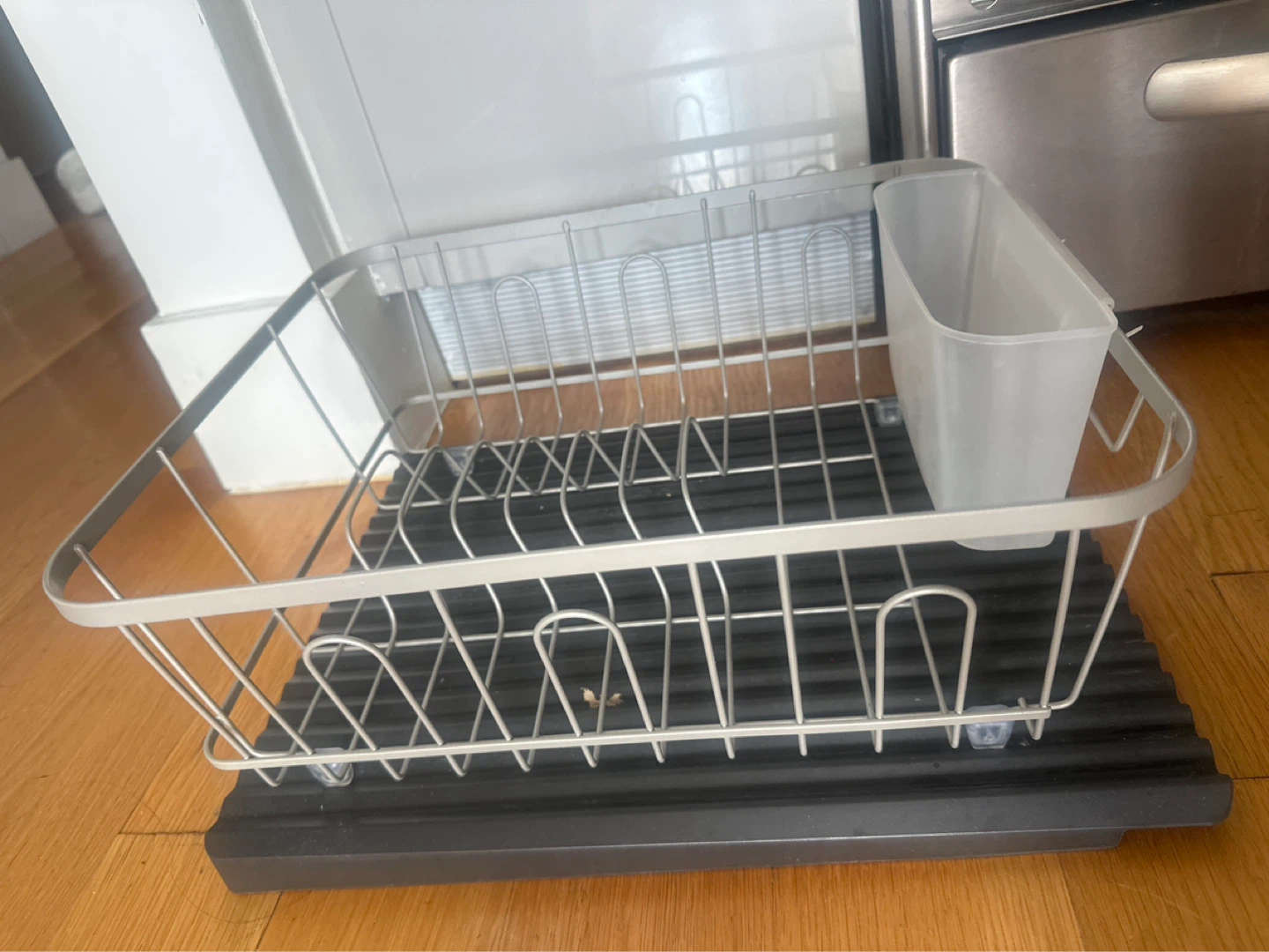 Dish Drying Rack with Utensil Holder - photo 2