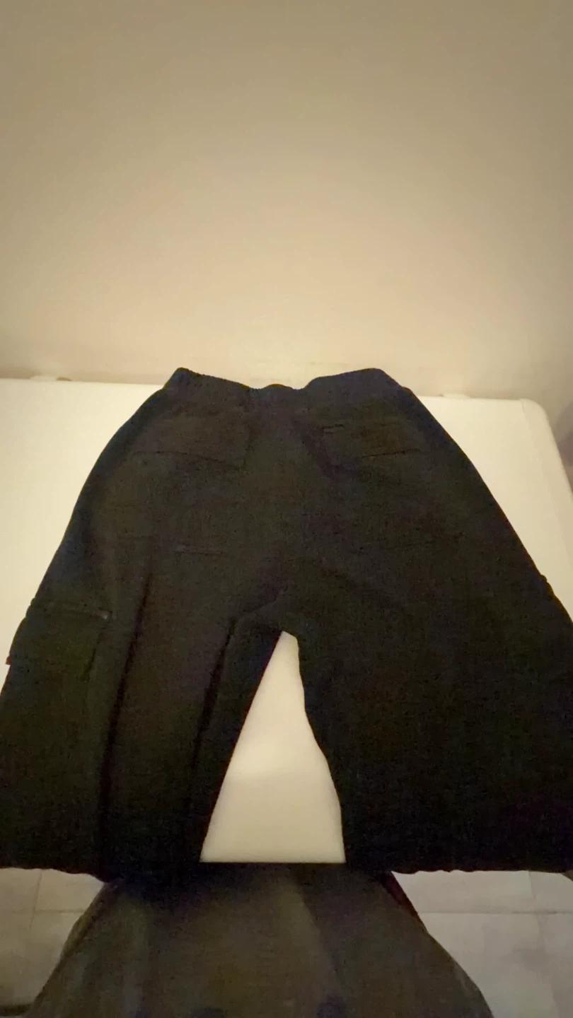 Black Cargo garage Pants - photo 3