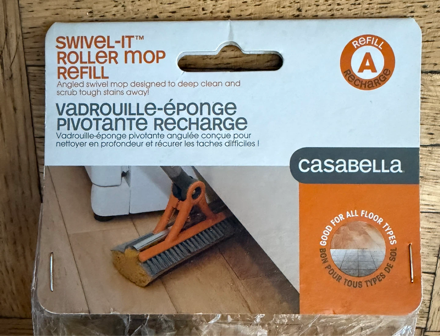 CASABELLA Swivel-It Roller Mop Refill (NEW)