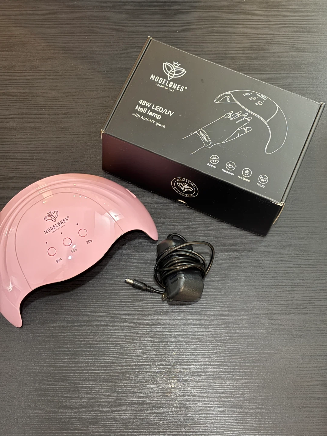BNIP Modelones 48W LED/UV Nail Lamp + Anti-UV Gloves - photo 3