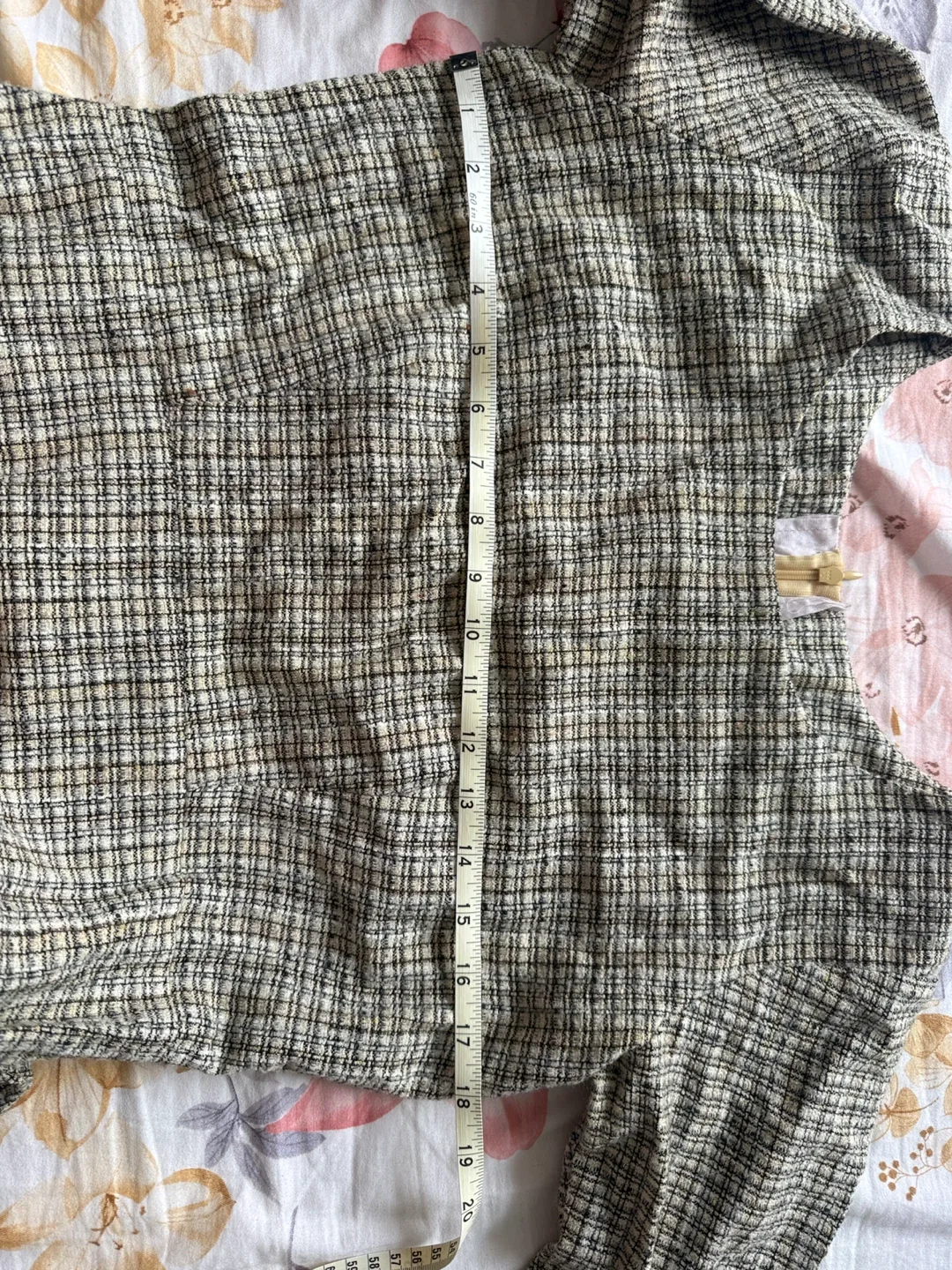 Plaid Long-Sleeve Dress - photo 3