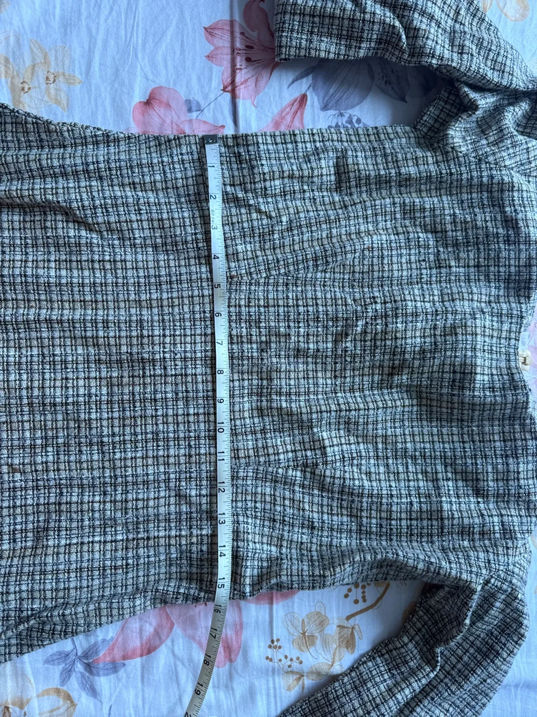 Plaid Long-Sleeve Dress - photo 4