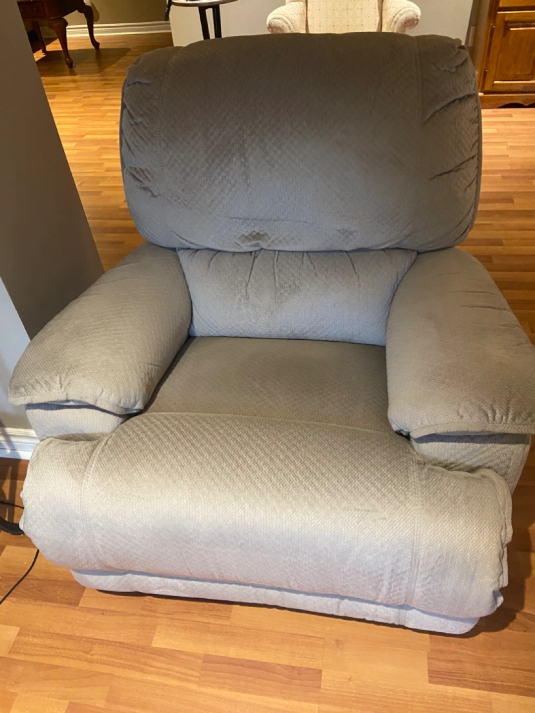 Grey Recliner Chair - photo 2