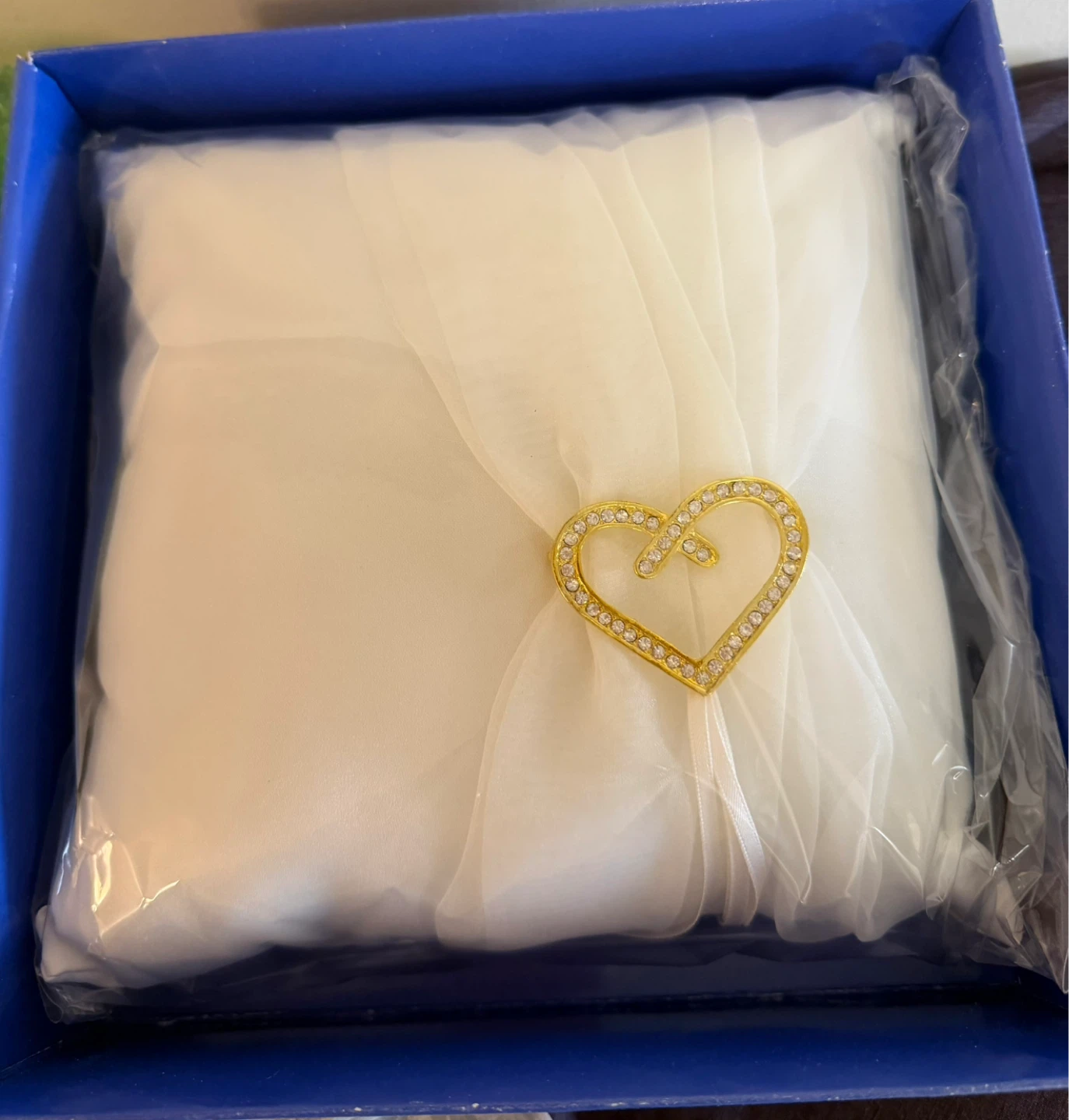 Heart Ring Bearer Pillow - photo 2