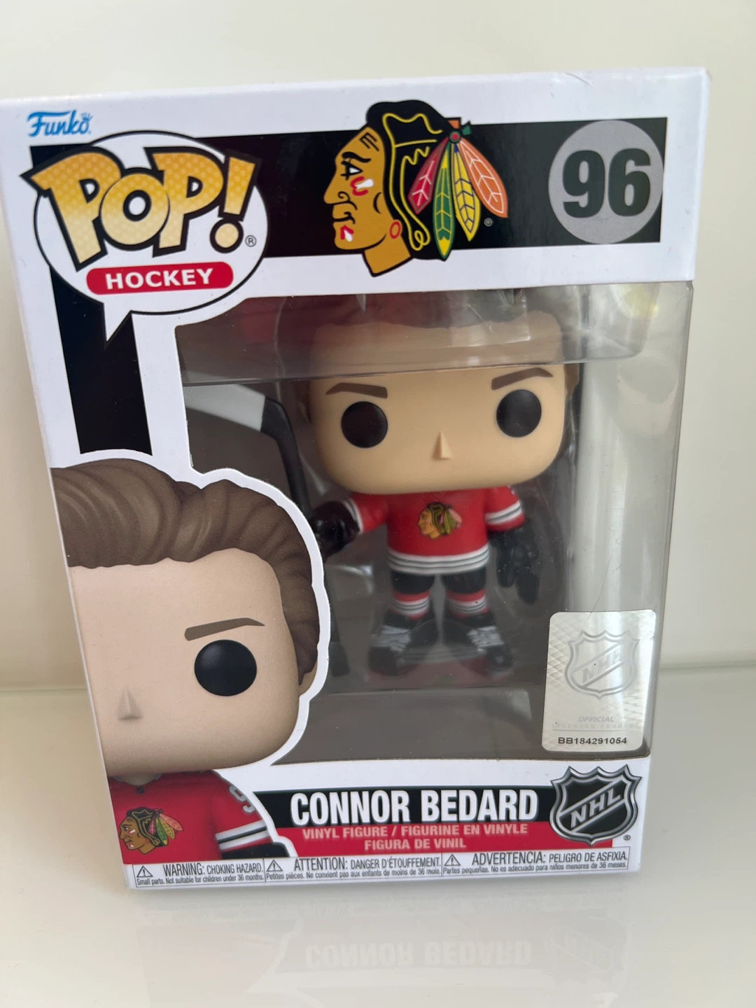 Funko Pop! Hockey Connor Bedard 96